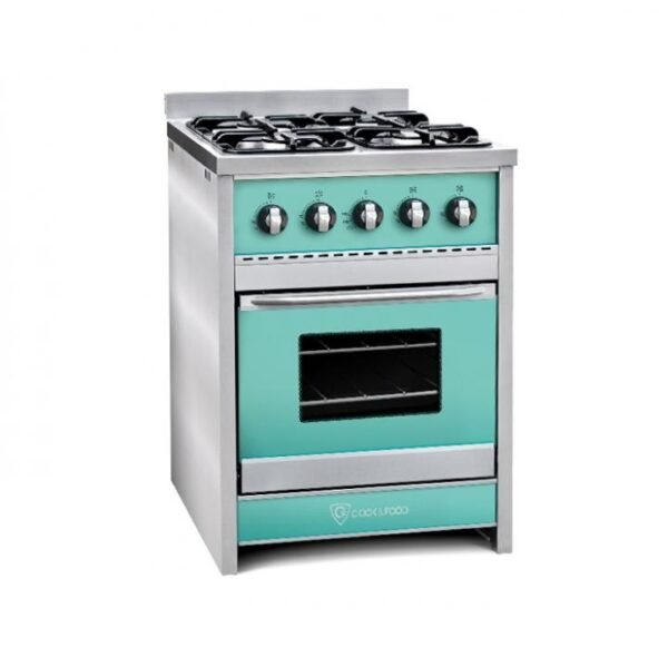 Cocina Acero Inox Corbelli Chiara 60 Verde