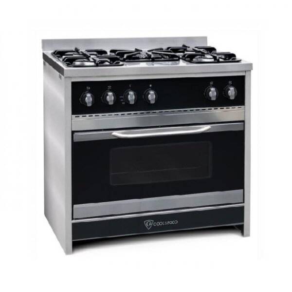 Cocina Acero Inox Corbelli Chiara 90 Negra