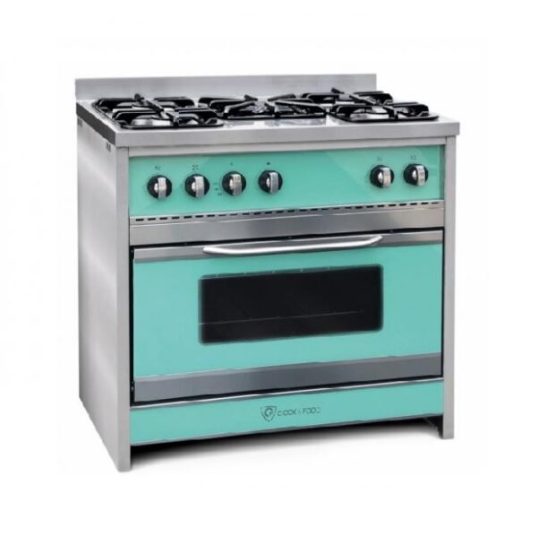 Cocina Acero Inox Corbelli Chiara 90 Verde
