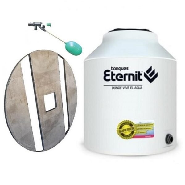Eternit Tanque Cuatricapa 600 L Premium c/base