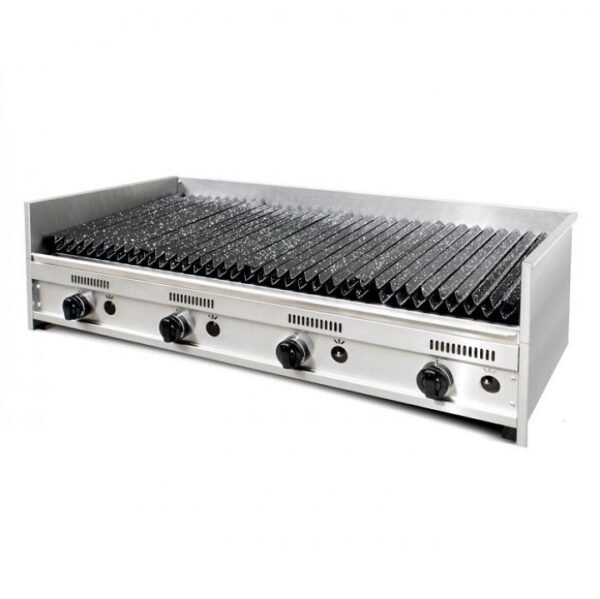Parrilla Semi Ind Acero Inox Corbelli CFP 120