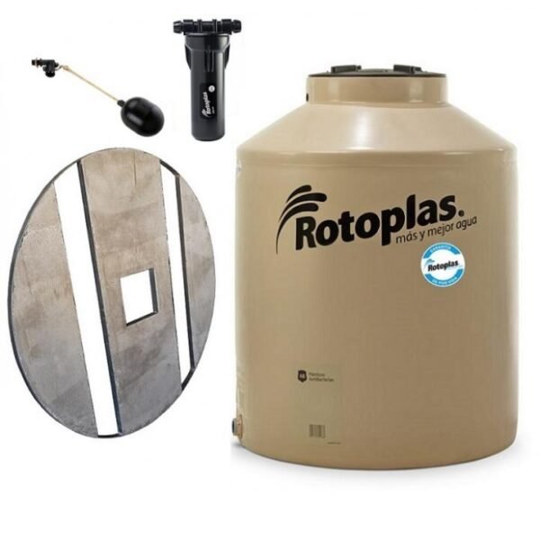 Tanque Rotoplas 850 Lts Cuatricapa con Base