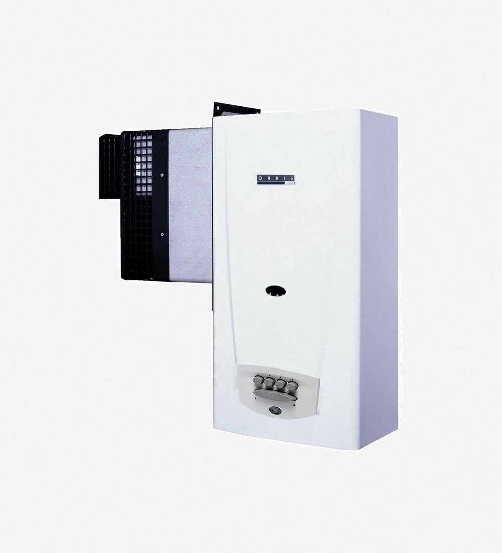 Calefon Orbis Tiro Balanceado Derecha 315DBO Gas Envasado