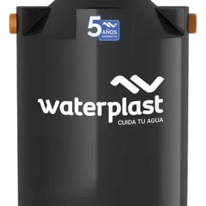 Biodigestor Waterplast 600 L Negro Polietileno Tricapa