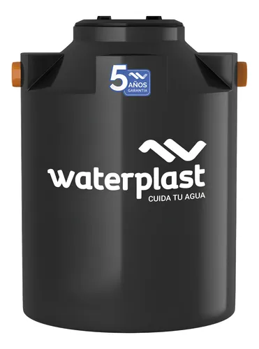 Biodigestor Waterplast 600 L Negro Polietileno Tricapa